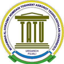 Toshkent axborot texnologiyalari universiteti Urganch filiali logo