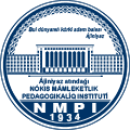 Nukus davlat pedagogika instituti logo