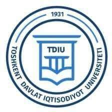 Ташкентский государственный экономический университет logo